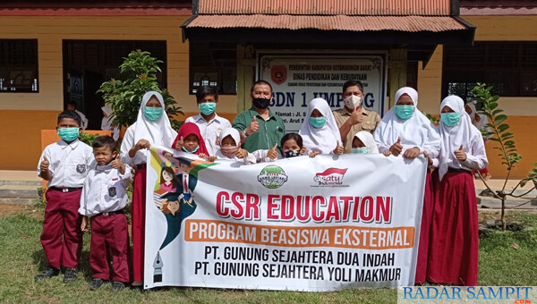 salurkan bantuan