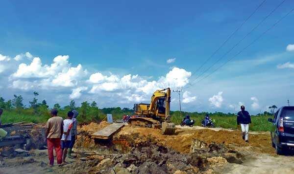 13 Miliar untuk Jalan dan Jembatan ke Sebuai