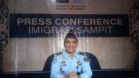 Kepala Kantor Imigrasi Kelas II TPI Sampit Bugie Kurniawan