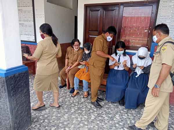 Ujian Sekolah Diikuti 59 SMP Se-Gumas