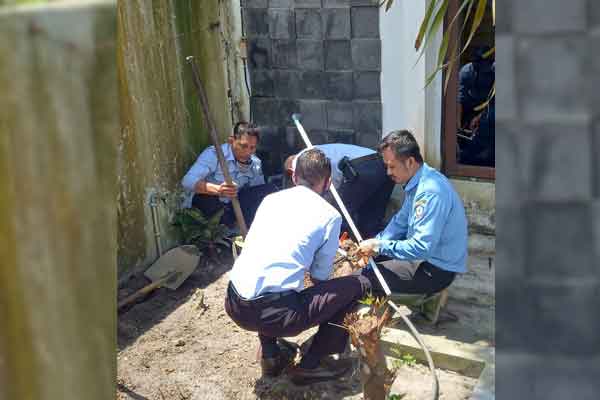 PDAM Putus Pelanggan Ilegal