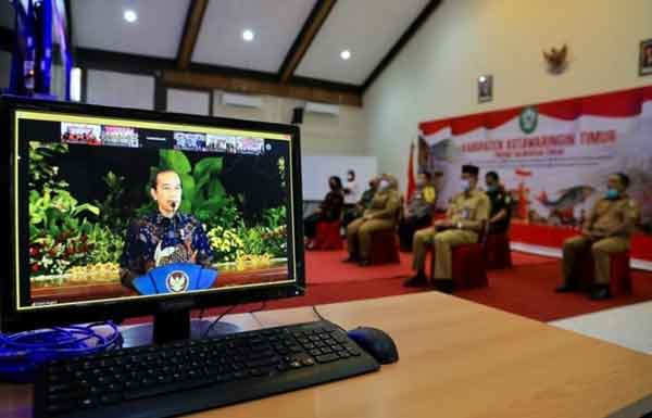 Presiden Berpesan kepada Bupati dan Wakil Bupati Kotim