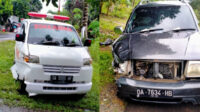 Ambulans Bawa Jenazah Tabrakan