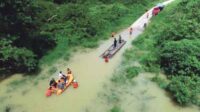 Sungai Lamandau Meluap