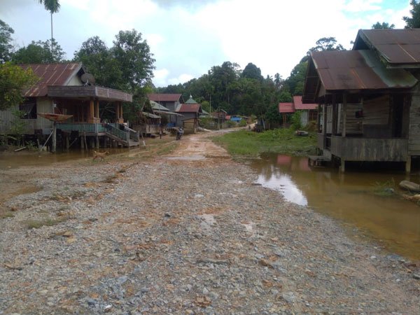 Banjir Arut Utara Mulai Surut