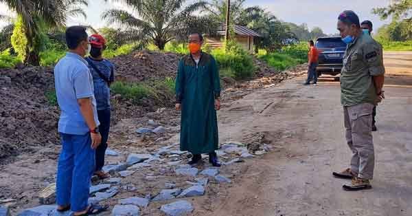 bupati-seruyan-turun-ke-jalan Bupati Seruyan