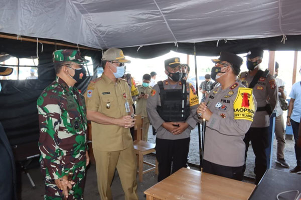 Selama Penyekatan Sudah Dua Ribuan Kendaraan Putar Balik
