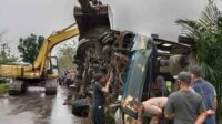Sopir Bus Maut Ditetapkan Tersangka