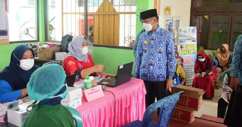 Palangka Raya Jadi Model Capaian Vaksinasi