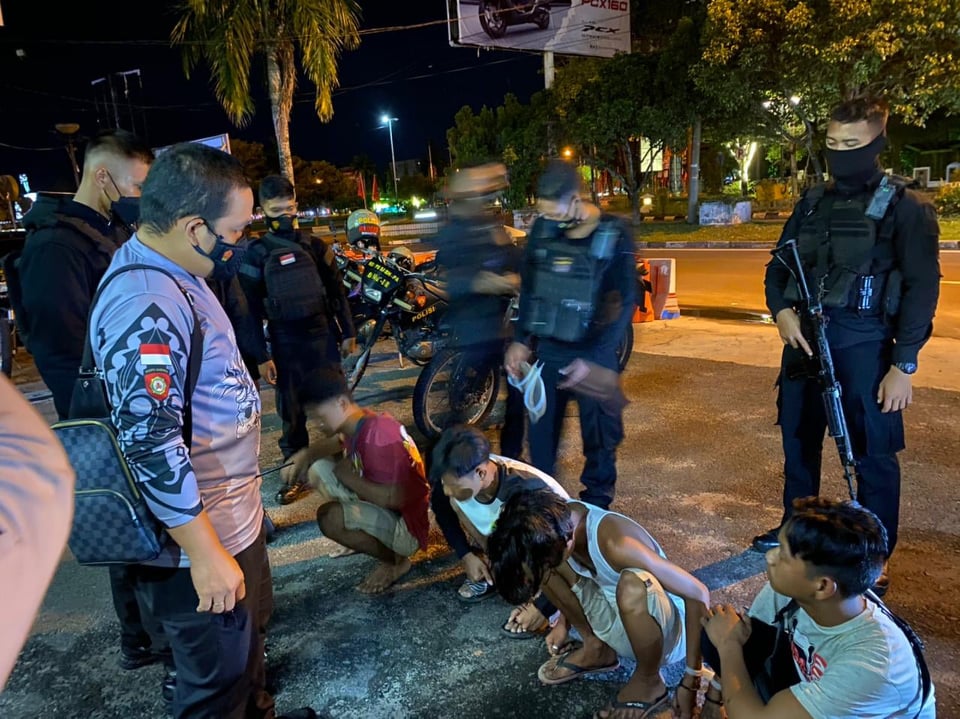 Empat Pemabuk Gagal Memalak