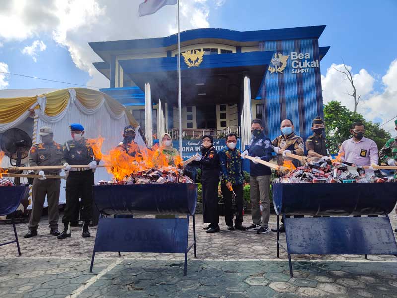 Modus Perdagangan Rokok Ilegal di Kotim