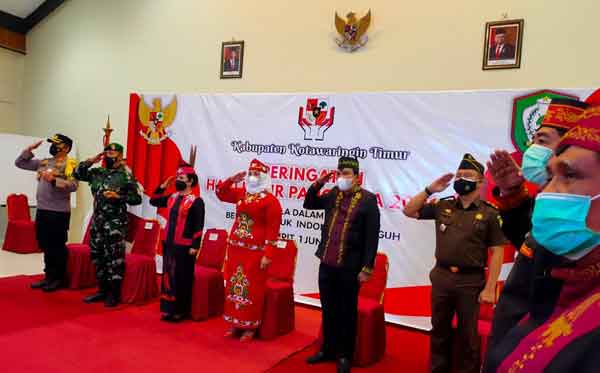 Hari Lahir Pancasila,Ini Makna Peringatan Hari Lahir Pancasila bagi Pemkab Kotim