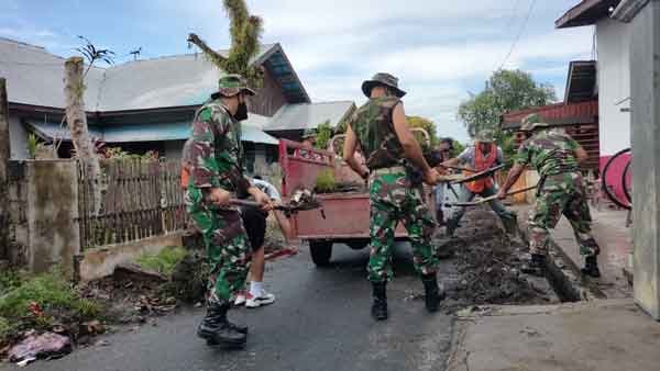 denzibang-gotong-royong Denzibang Palangka Raya