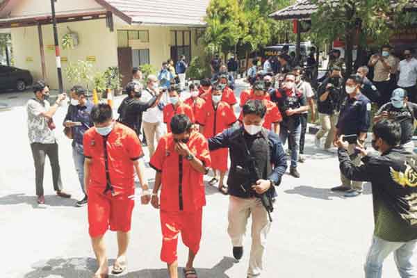 Polda Kalteng Ringkus Sembilan Pengedar