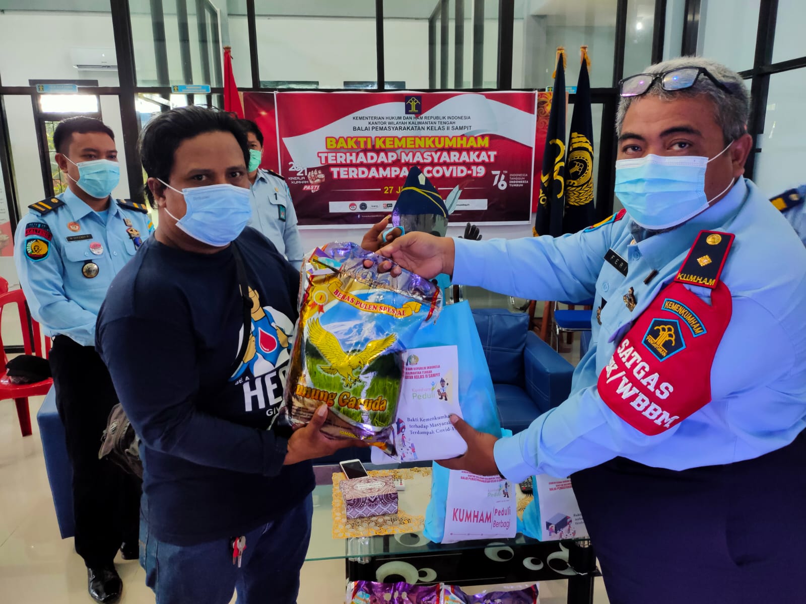Bakti Sosial Kumham Peduli Secara Virtual