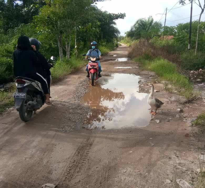 jalan rusak