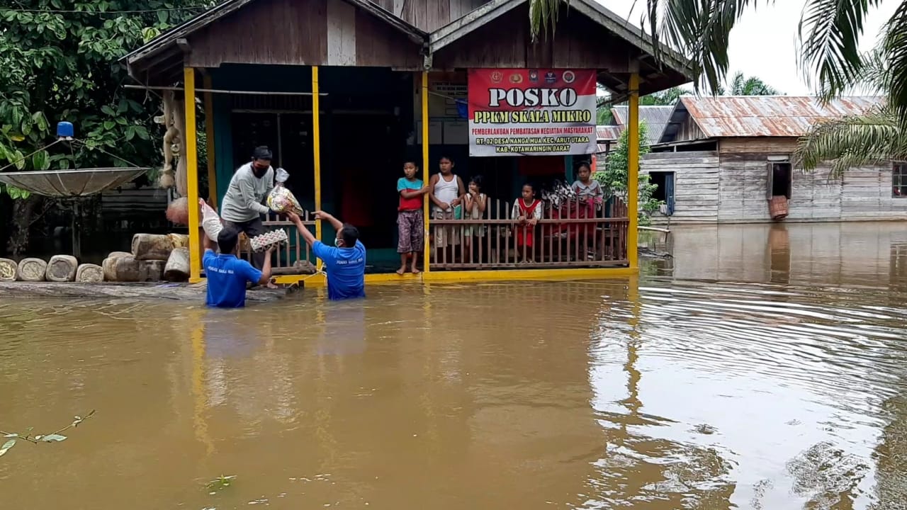 Desa Nanga Mua Masih Kebanjiran