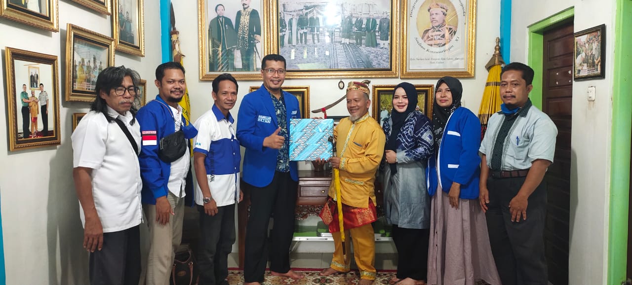 DPD PAN Kobar Kunjungi Sejumlah Tokoh Penting