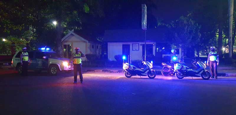 Patroli Malam Berburu Pembalap Liar