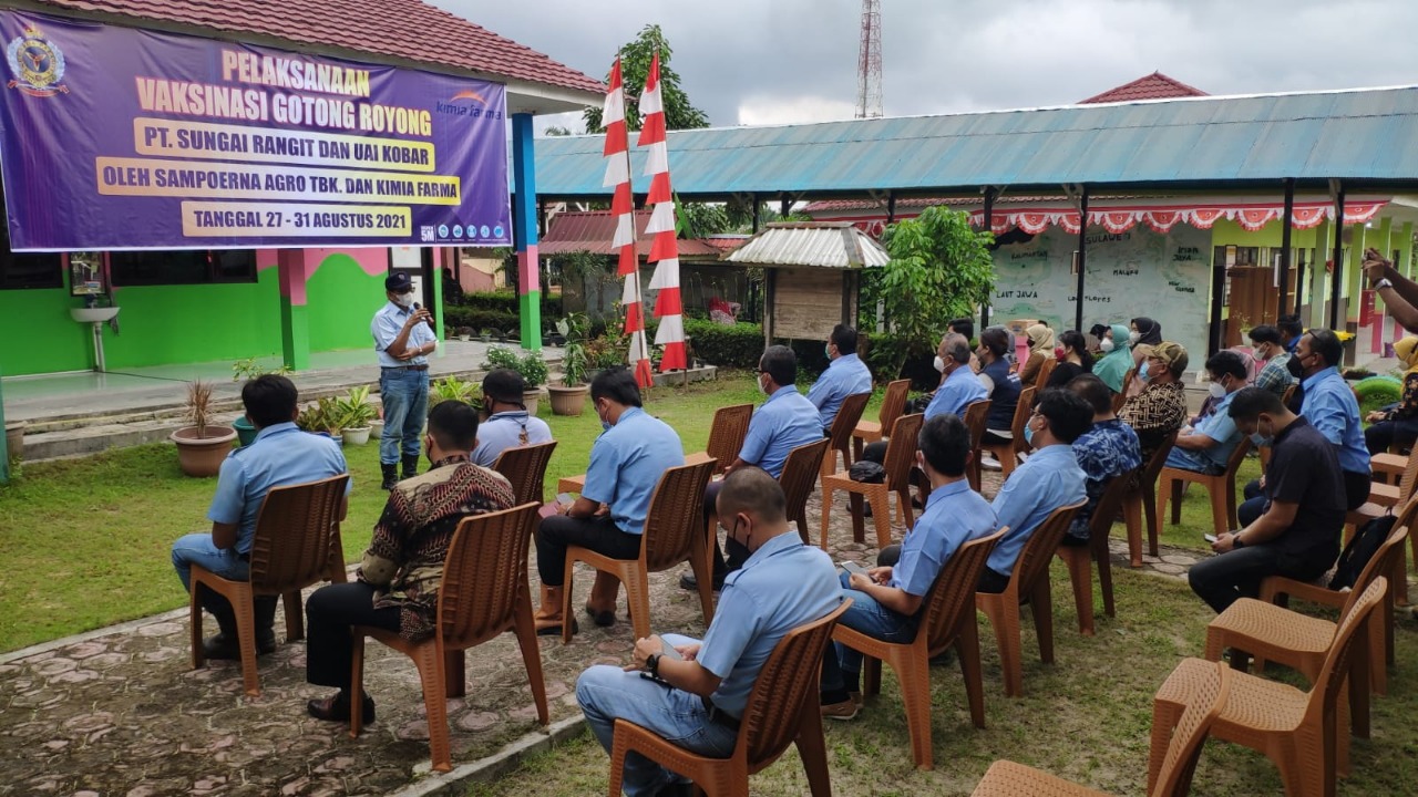 Sampoerna Agro Tbk Vaksin Ribuan Karyawan