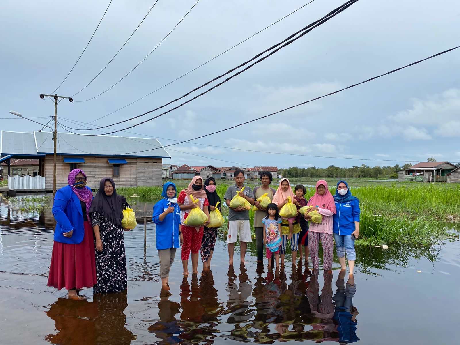 PAN Palangka Raya Peduli Banjir