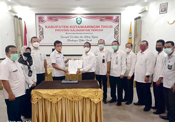 Sertijab Kepala Bappelitbangda Kotim