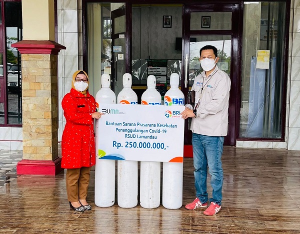 Bank BRI Bantu RSUD Lamandau
