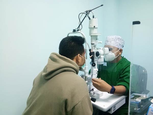 Frisma Sagara Dokter Spesialis Mata di RSUD dr Murjani Sampit