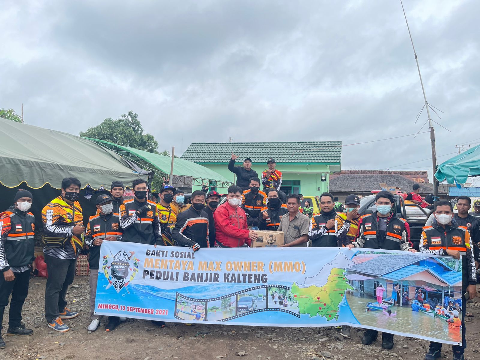 Mentaya Max Owner Sampit Bantu Korban Banjir di Kalteng