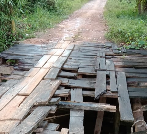 Usulan Perbaikan Jembatan Ini Tak Kunjung Disetujui