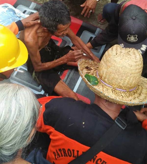 kakek,Tiga Hari Hilang di Hutan,Kakek Ditemukan Selamat