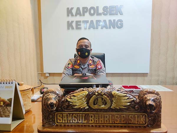 Kepala Kepolisian Sektor (Kapolsek) Ketapang Kompol Samsul Bahri mengingatkan masyarakat agar selalu waspada terhadap peredaran uang palsu