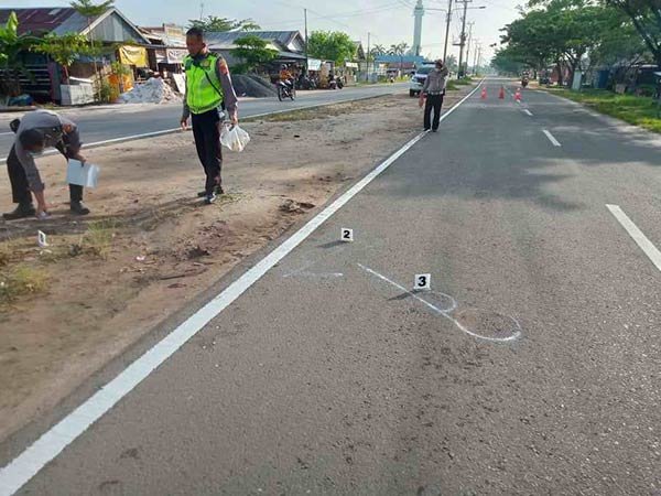 Motor Saling Hantam Satu Tewas,