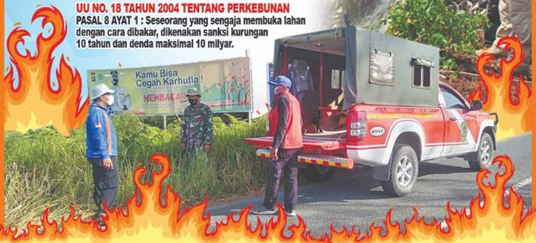 bakar hutan dan lahan