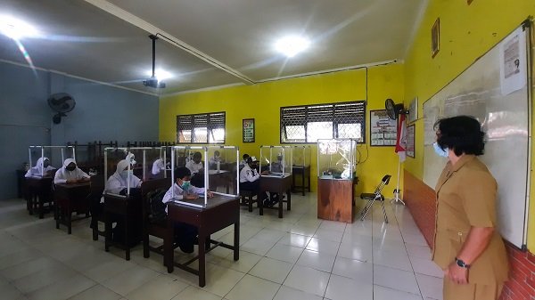 PROKES PTM SMP pembelajaran tatap muka