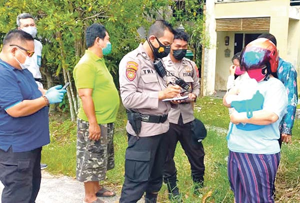 penemuan jasad wanita