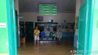 Puskesmas Tumbang Penyahuan yang sering terendam banjir