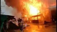 KEBAKARAN kebakaran pasar