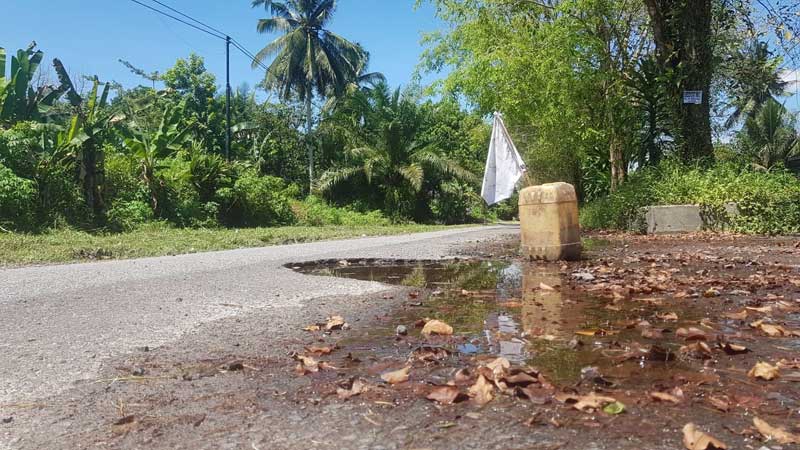 Anggota DPRD,Jalan di Kumai Banyak Berlubang