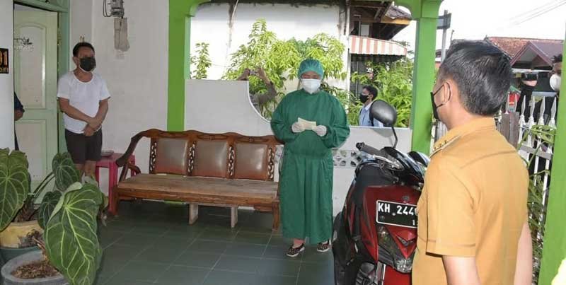 Pasien Covid-19 palangkaraya