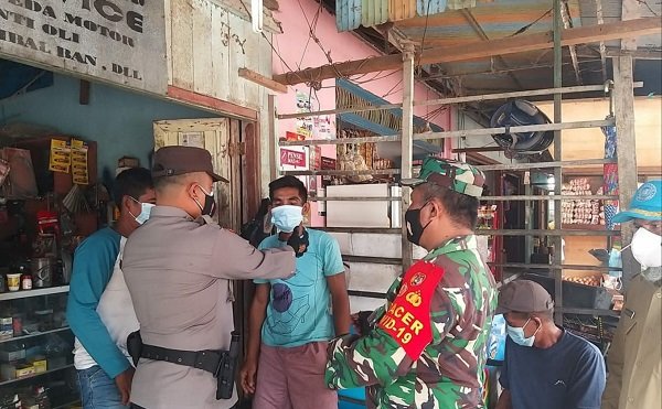 RAZIA PROKES disiplin protokol kesehatan kalimantan tengah