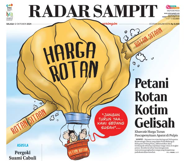 Petani Rotan Kotim Gelisah