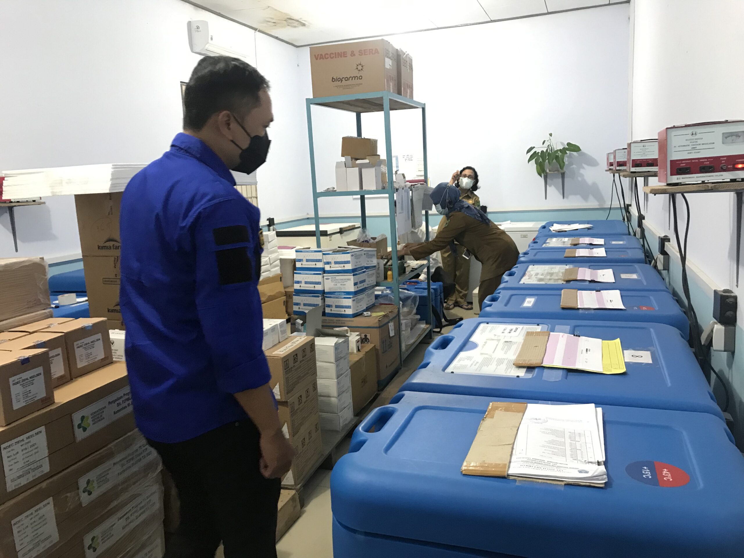 Dinkes Kapuas Disambangi Intel Kejari