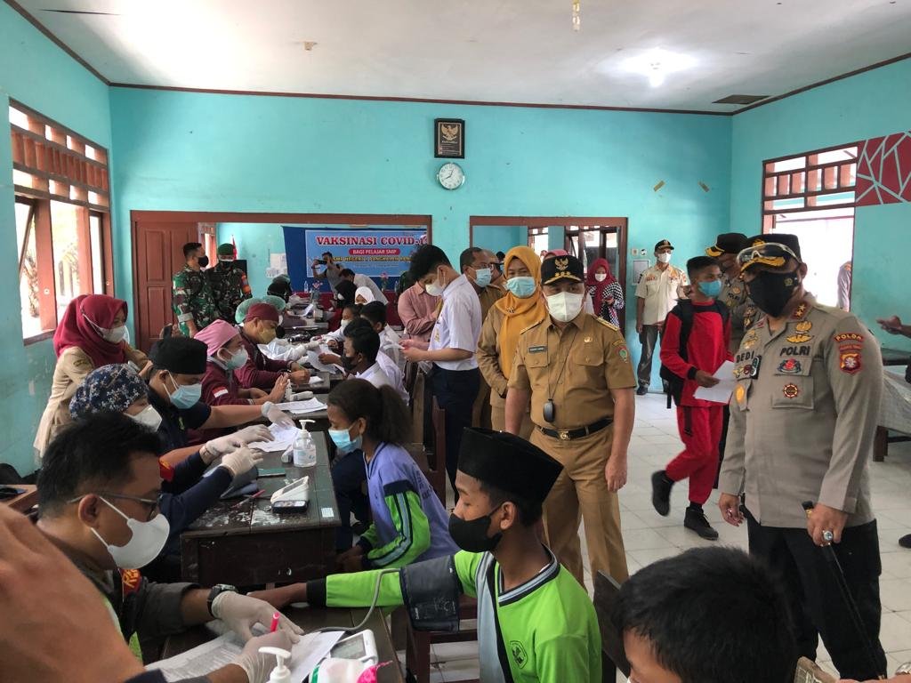 vaksinasi pelajar SMP