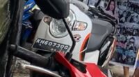 motor raib diparkir di depan rumah
