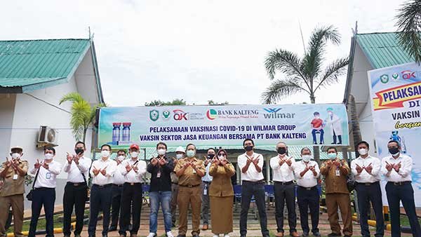 Wilmar Group Kalteng Fasilitasi Vaksinasi