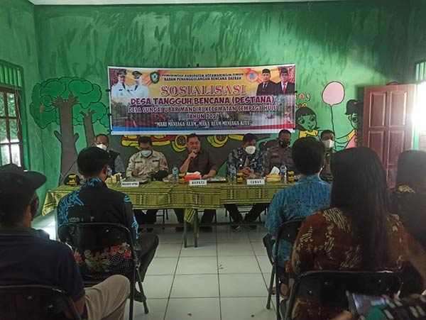 Kotim Targetkan 20 Desa Tangguh Bencana