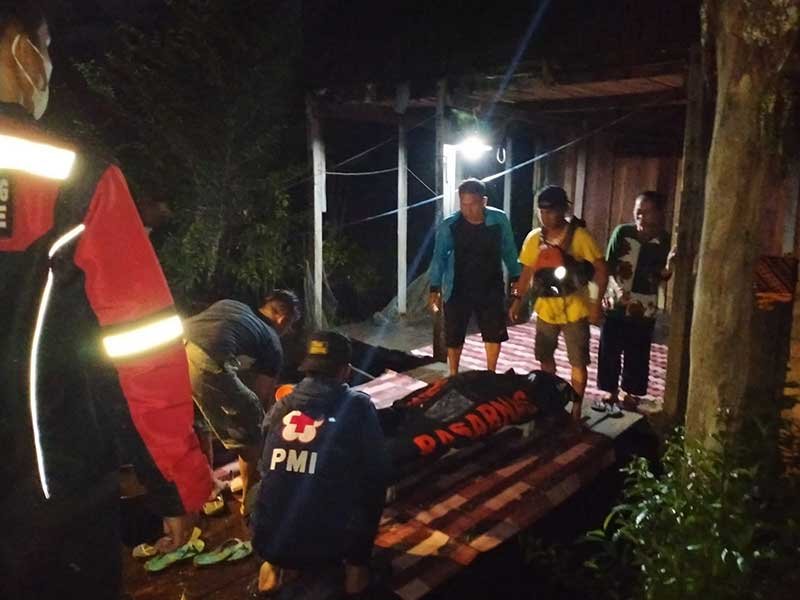 EVAKUASI (1) hilang tenggelam di Sungai Cempaga