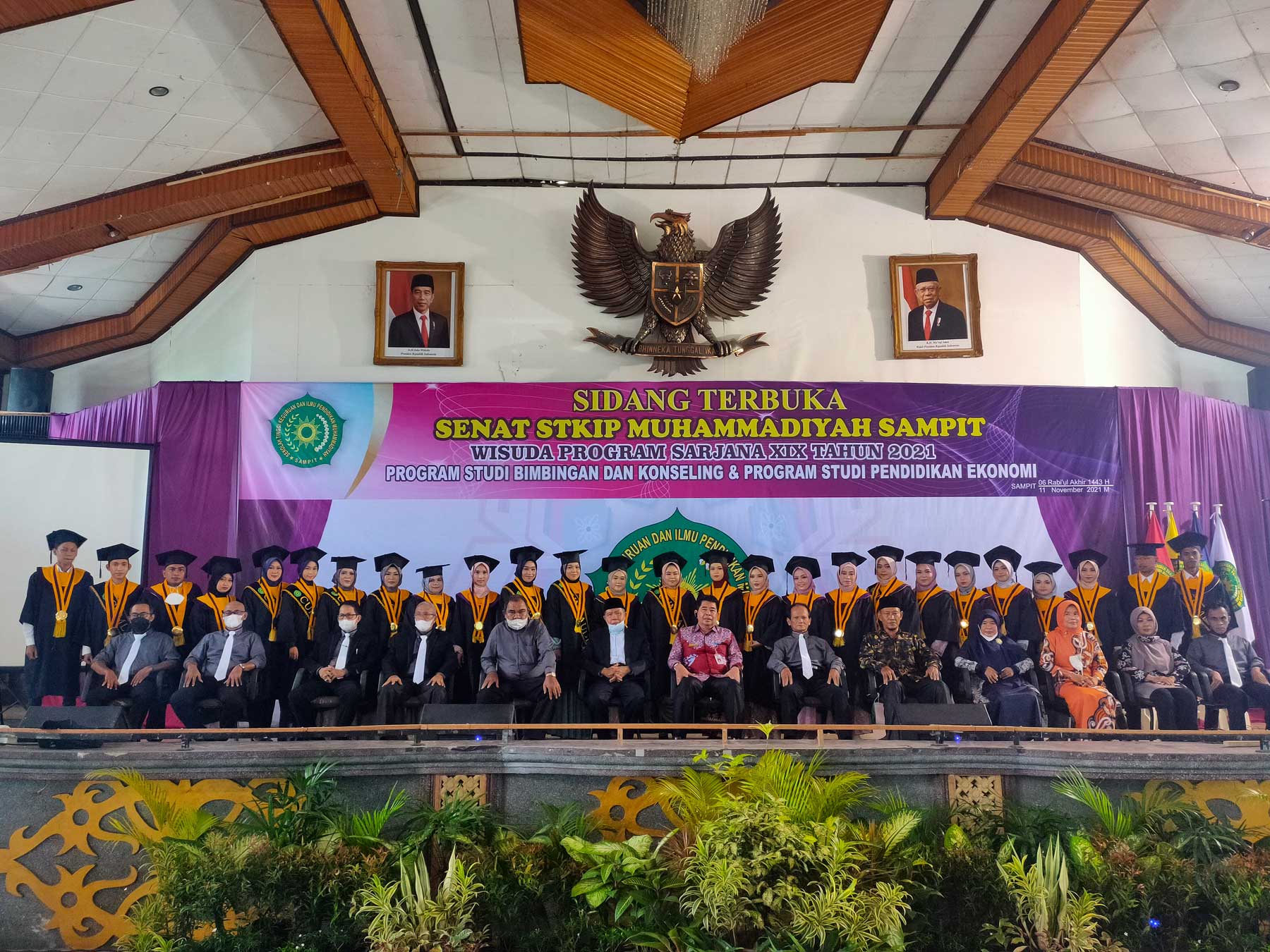 STKIP Muhammadiyah Sampit Wisuda 80 Sarjana,stkip muhammadiyah sampit,sampit,radar sampit hari ini,berita sampit hari ini,wisuda