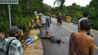 tabrakan bus sekolah milik PT Sawit Graha Manunggal (SGM)